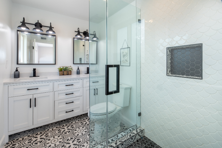 Because the bathroom is a smaller room it's really fun to decorate. Here are a few tips to help you decorate a bathroom.