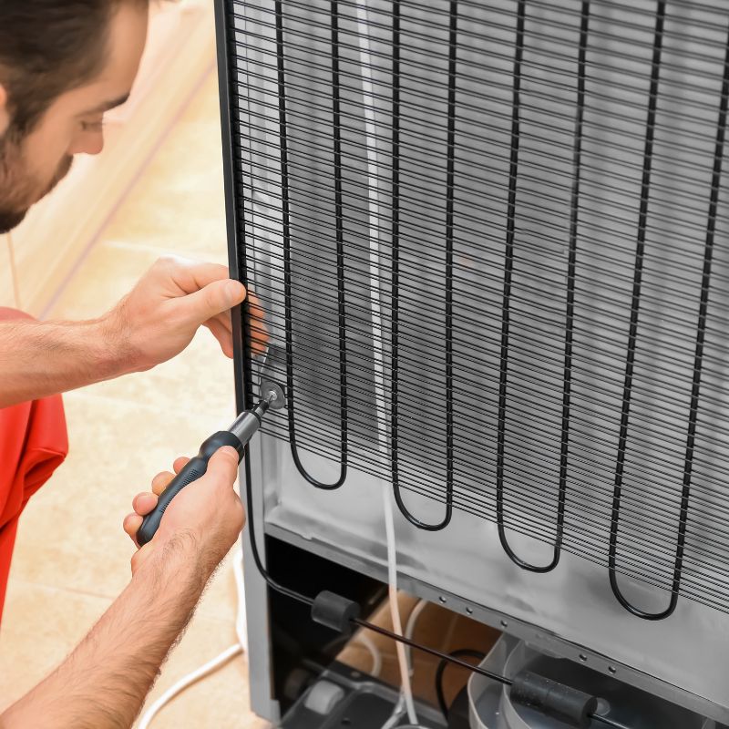 Keeping your refrigerator in good condition is important. Refrigerator maintenance is simple and can be done by any homeowner.