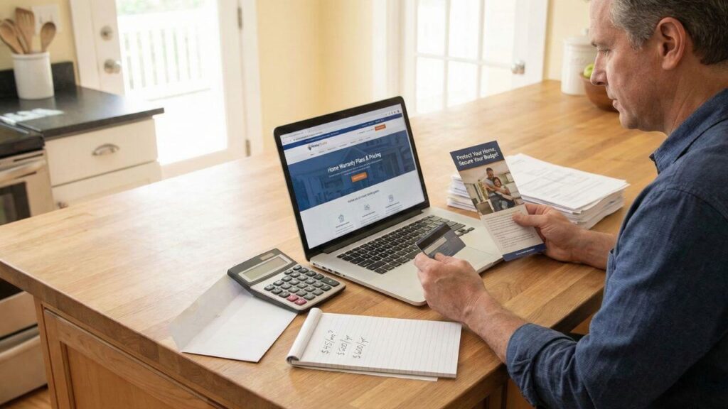 How much does a home warranty cost if you buy after closing