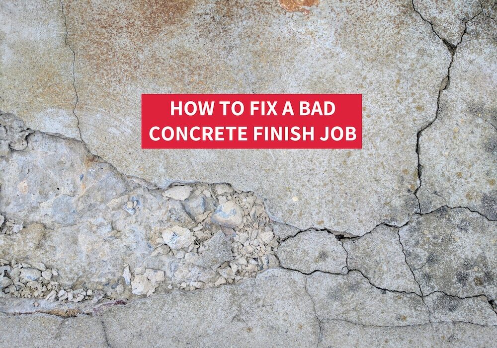 Is your pavement cracked and crumbling? It may have been a poor finish job! Here is how you can fix it yourself!