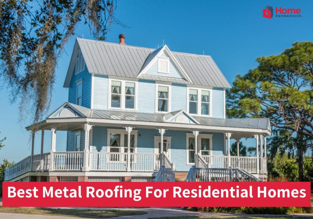 Metal roofing is a durable and energy efficient option one must consider for residential homes. It can add a striking aesthetic to any home.