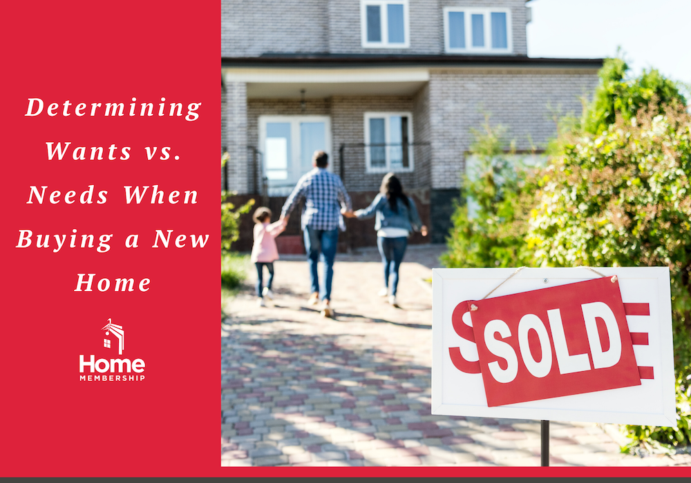 Determining Wants vs. Needs When Buying a New Home