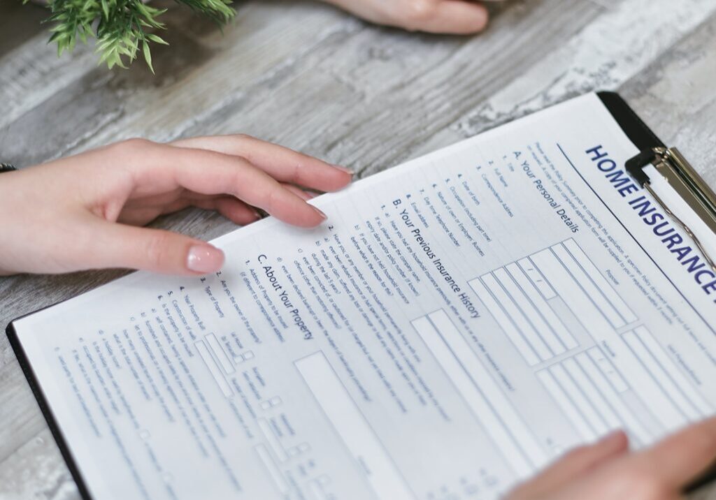 home insurance document