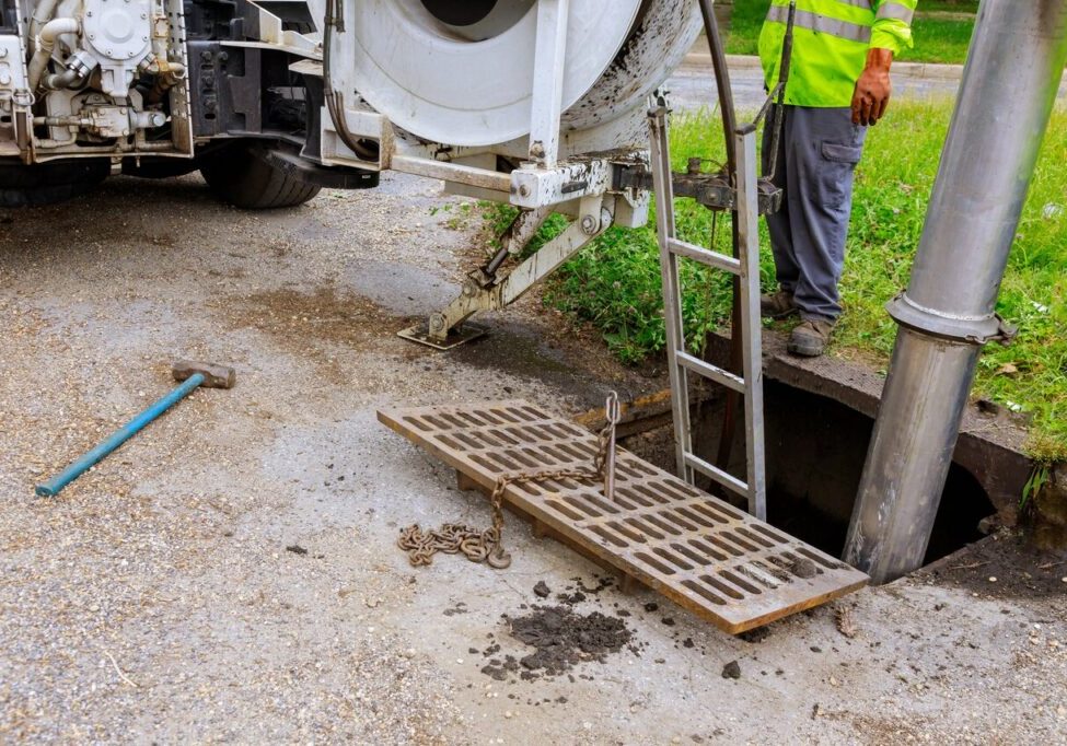 sewer line
